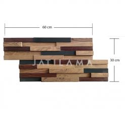 teak wood wall cladding